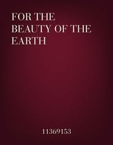 For the Beauty of the Earth piano sheet music cover